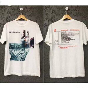 New Apparel Radiohead Ok Computer Album 2 Sided T-shirt